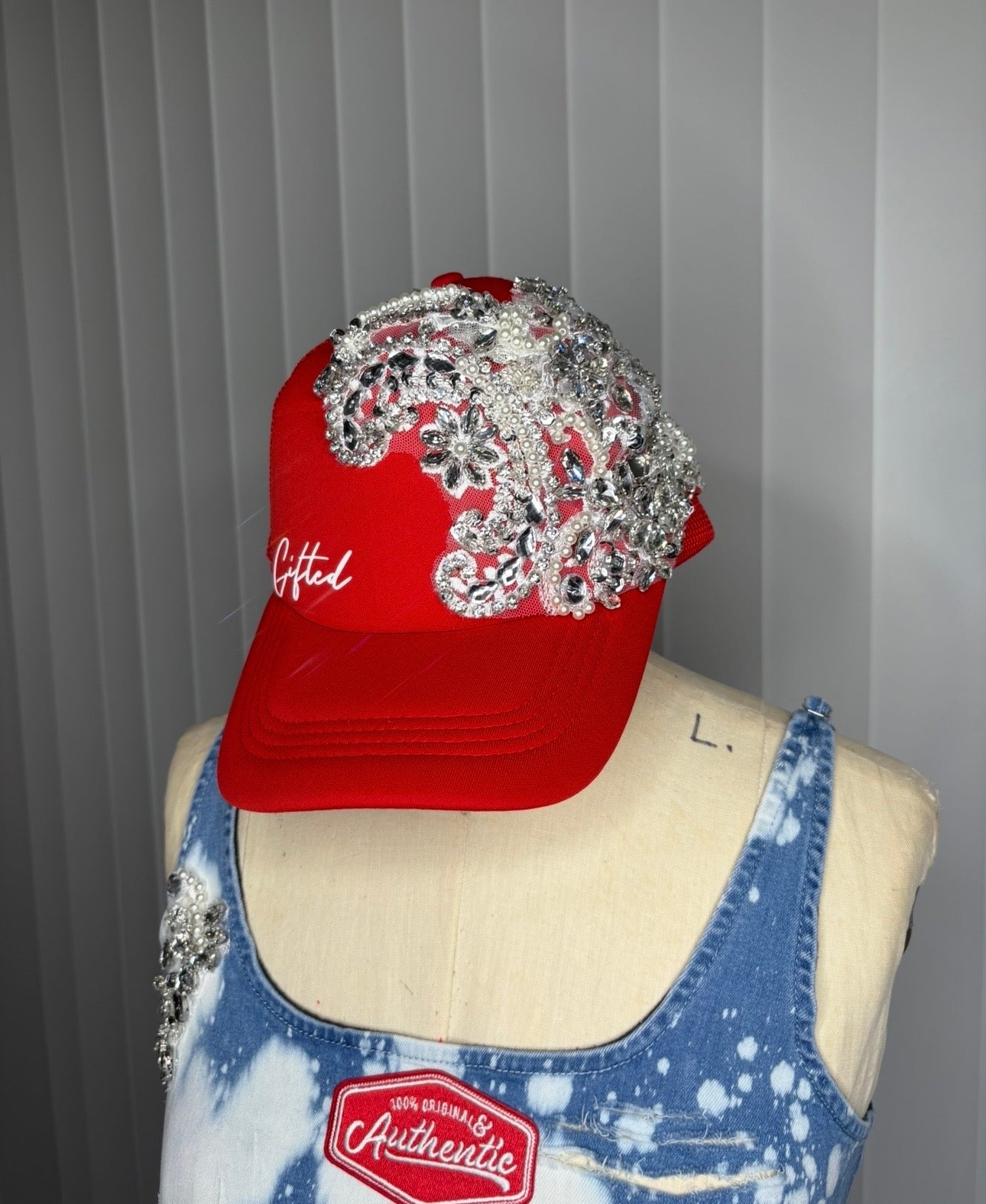 Denim dress set