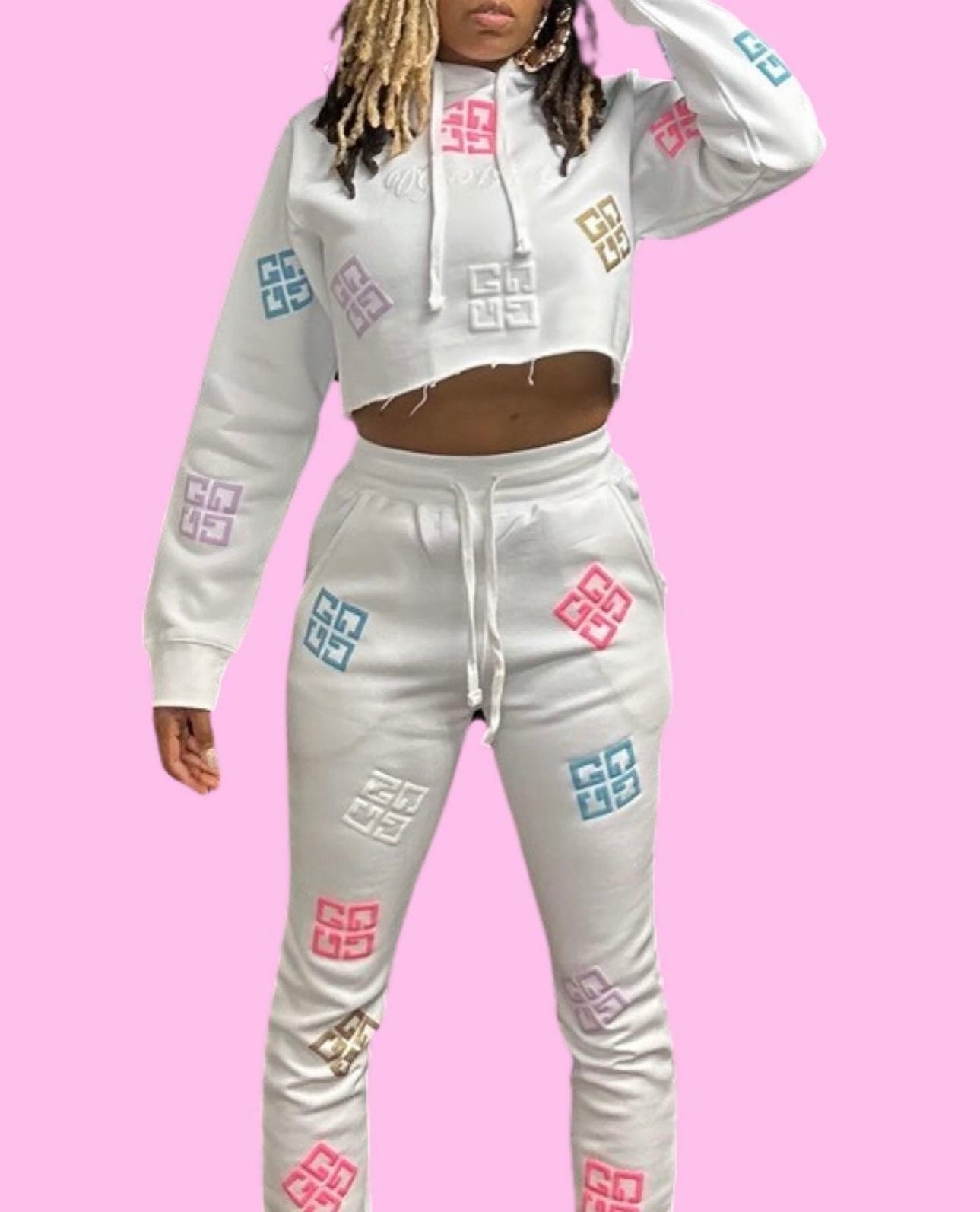 Gifted kisses sweatsuit