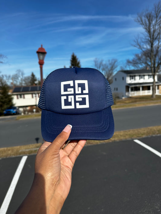 Navy blue logo hat