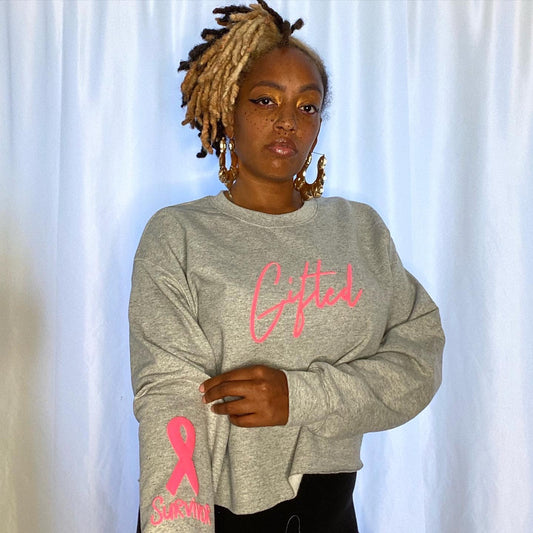 Breast cancer survivor sweatshirt