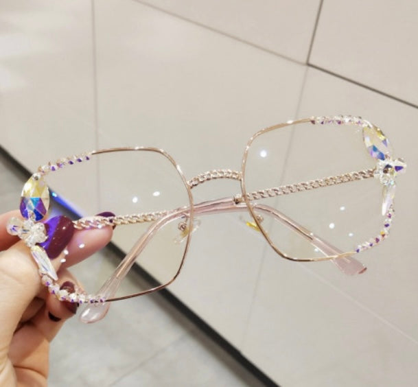 Clear Bling glasses