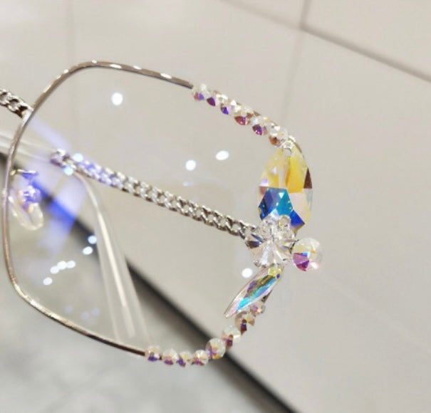 Clear Bling glasses