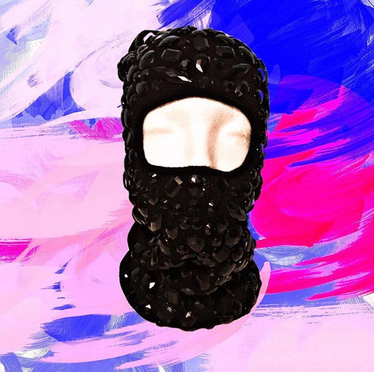 Black face mask