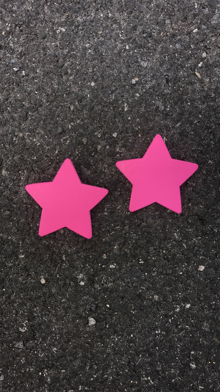 Star studded earrings